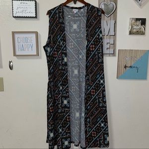 LuLaRoe Long Cardigan size XL